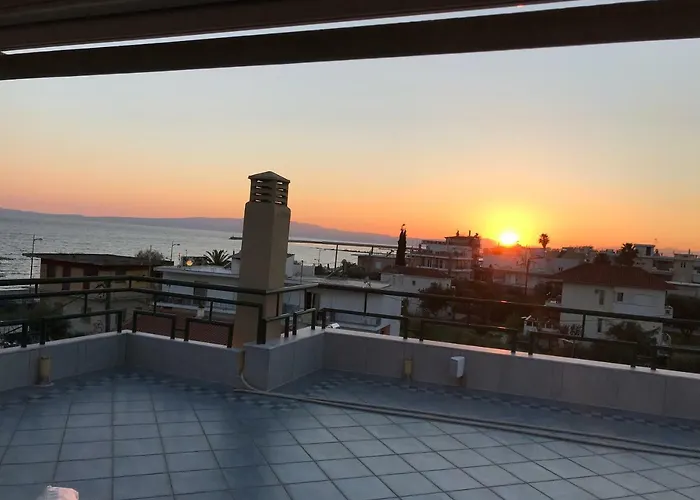 Tg Beach Studio With Sea View Terrace Апартаменты