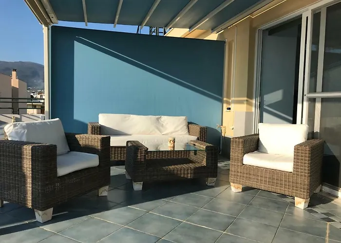 Tg Beach Studio With Sea View Terrace Kalamata